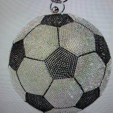 Load image into Gallery viewer, Pave luxe Soccer ball purse
