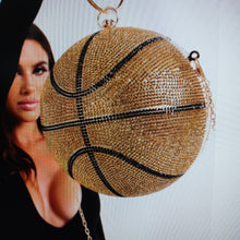 Load image into Gallery viewer, Pave luxe Basketball purse
