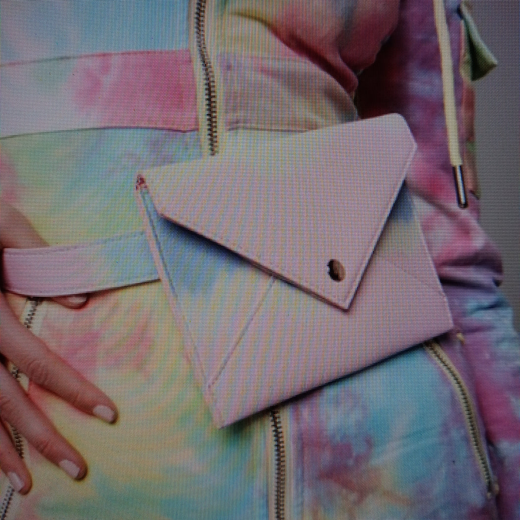 Pastel  ombre belt bag